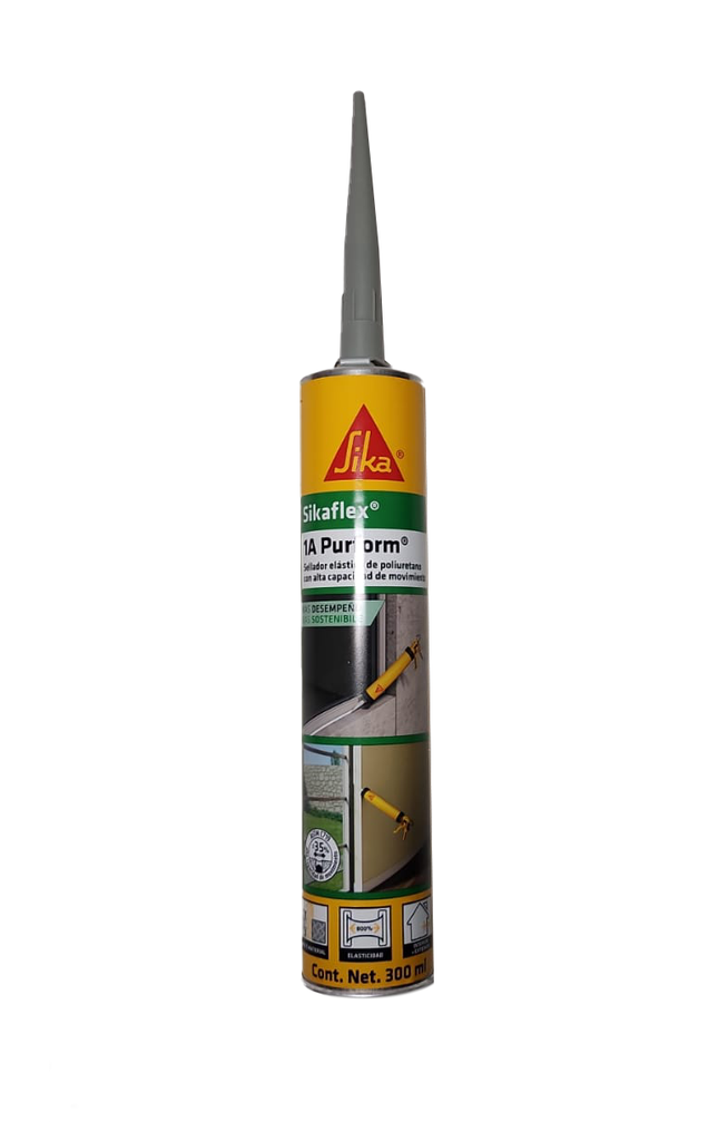 Sikaflex-1A Purform gris concreto Cartucho 300 ml 