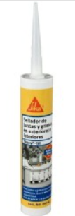 [536966] Sikacryl-150 Color Negro Cartucho 300 ml 