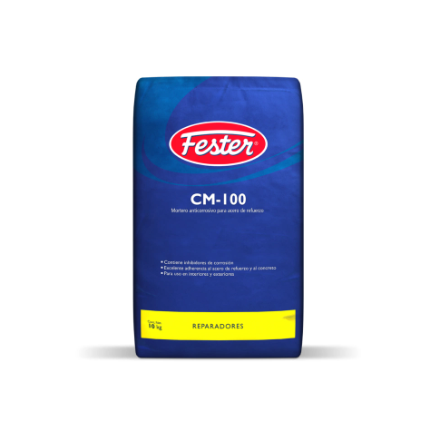 [1948694] FESTER CM-100 MORTERO ANTICORROSIVO, Saco 10 kg
